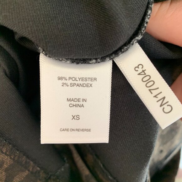 New York & Company Women's Pencil Skirt, Brown Leopard Print, size XS NWT - Picture 8 of 8